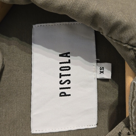 Anthropologie Pistola Camo Royal Honor Utility Military Star Shacket Jacket NWOT - Picture 14 of 16